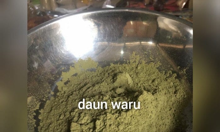 Daun Waru - Hibiscus Tiliaceus Leaf (Dried and Powder)