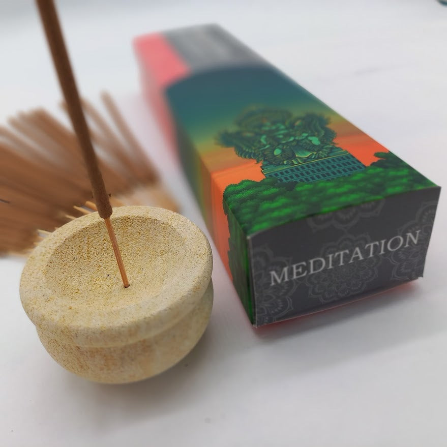 leolle Pengharum Ruangan Dupa Aromaterapi Aromatherapy Bali Incense Relax 1 Box (30 Sticks)