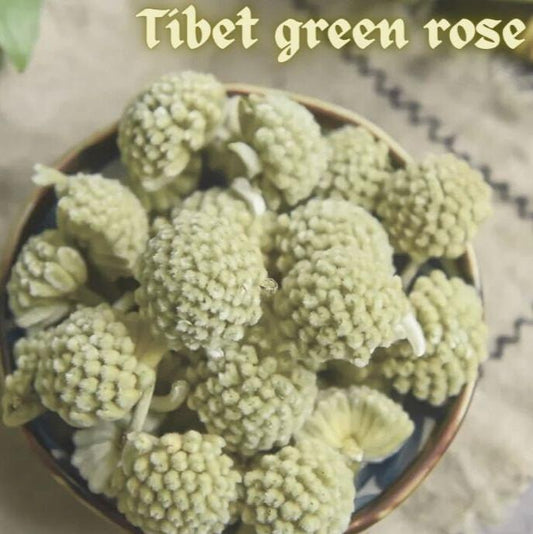 Teh Tibet Green Snow Rose (Tibet Green Snow Rose Dried)