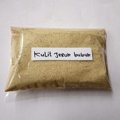 Kulit Jeruk Purut - Kaffir Lime Peel (Dried and Powder)