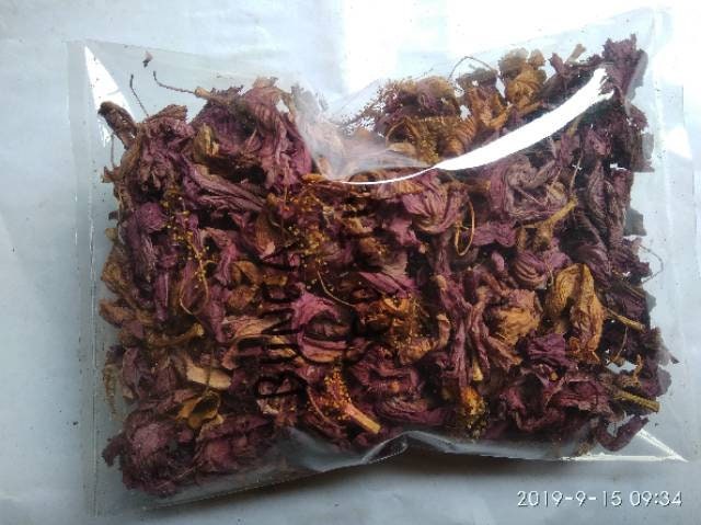 Bunga Sepatu Merah - Red Hibiscus Flower (Dried and Powder)